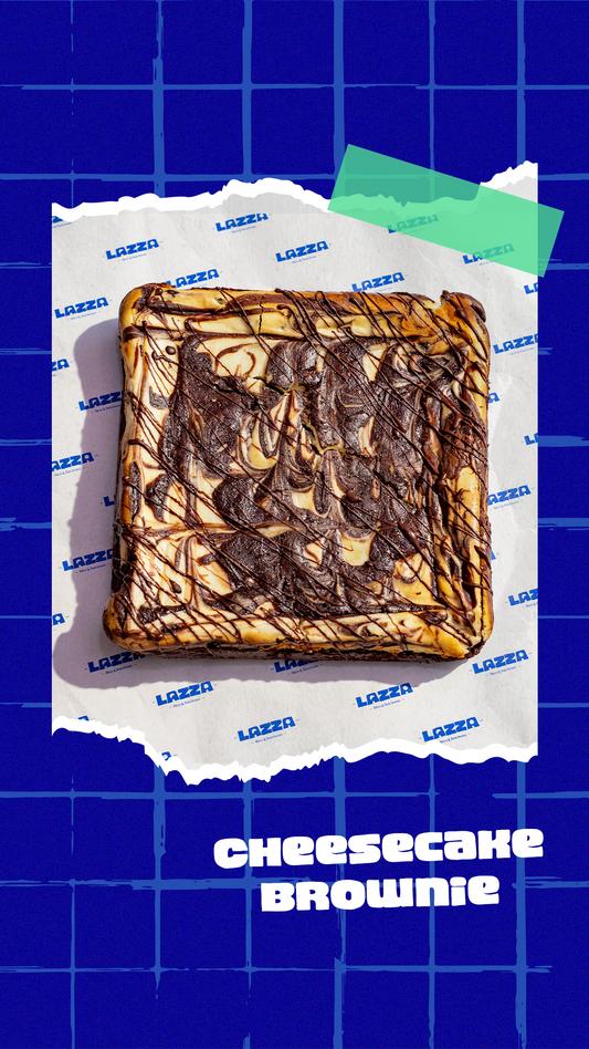 Cheese Cake Brownie 1 PC - 750 gm