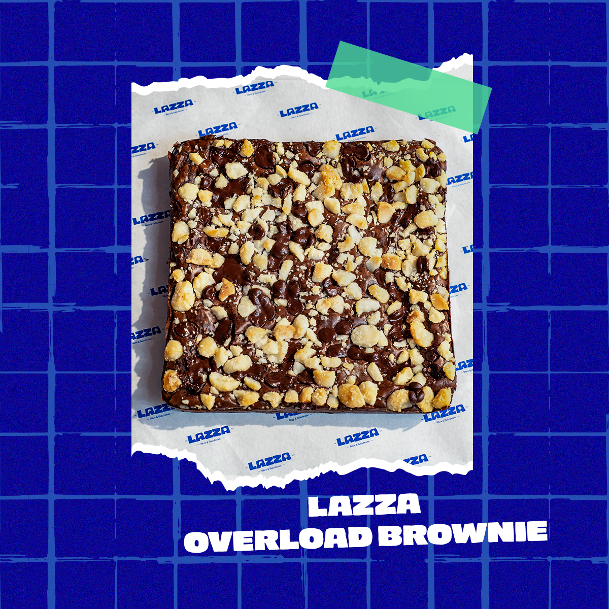 Lazza overload Brownie 1 PC - 750 gm